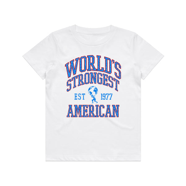 World's Strongest American Youth Tee