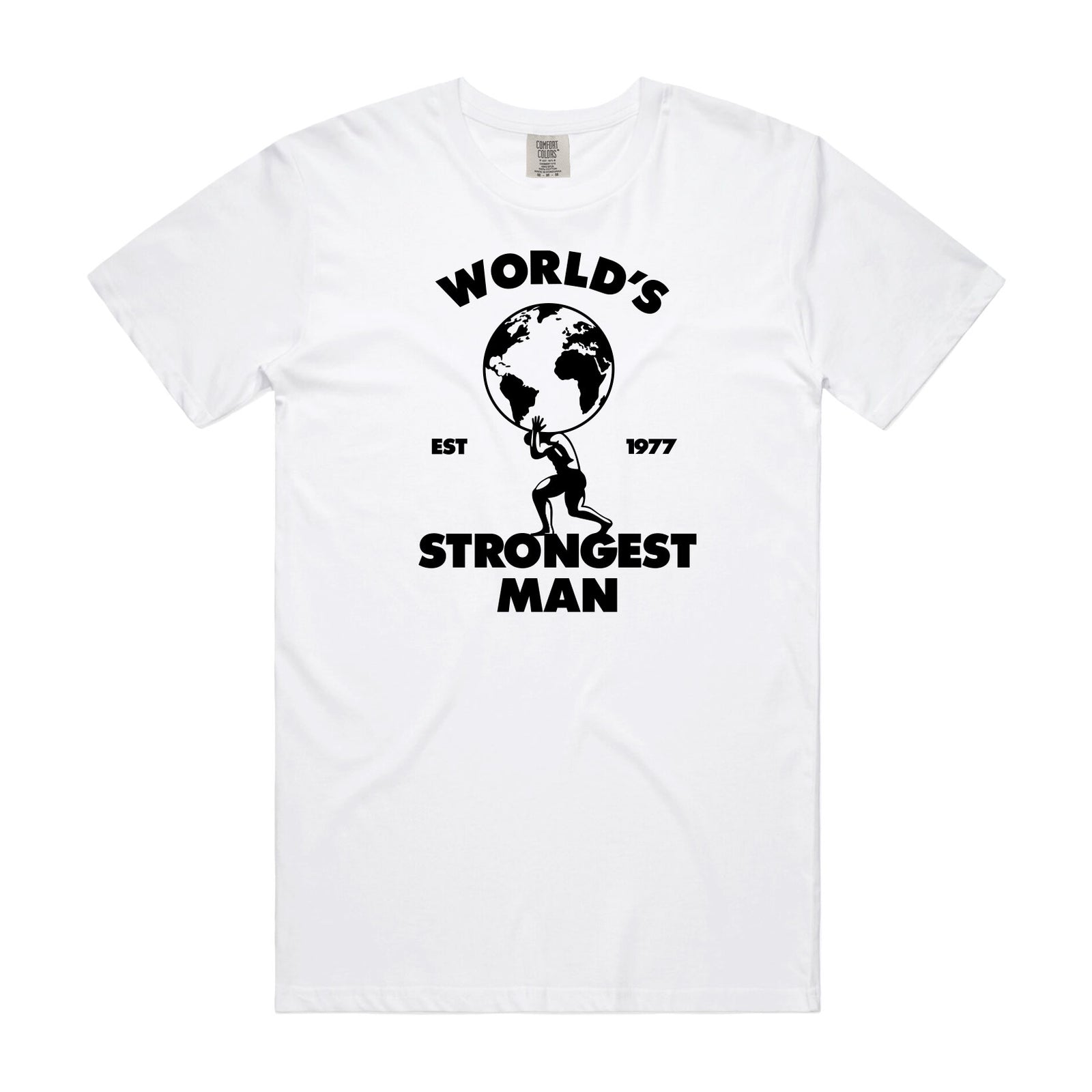 world's strongest man t shirt